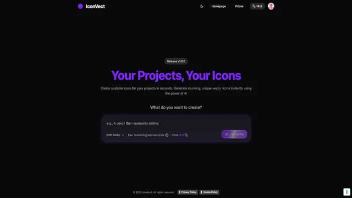 IconVect screenshot 1